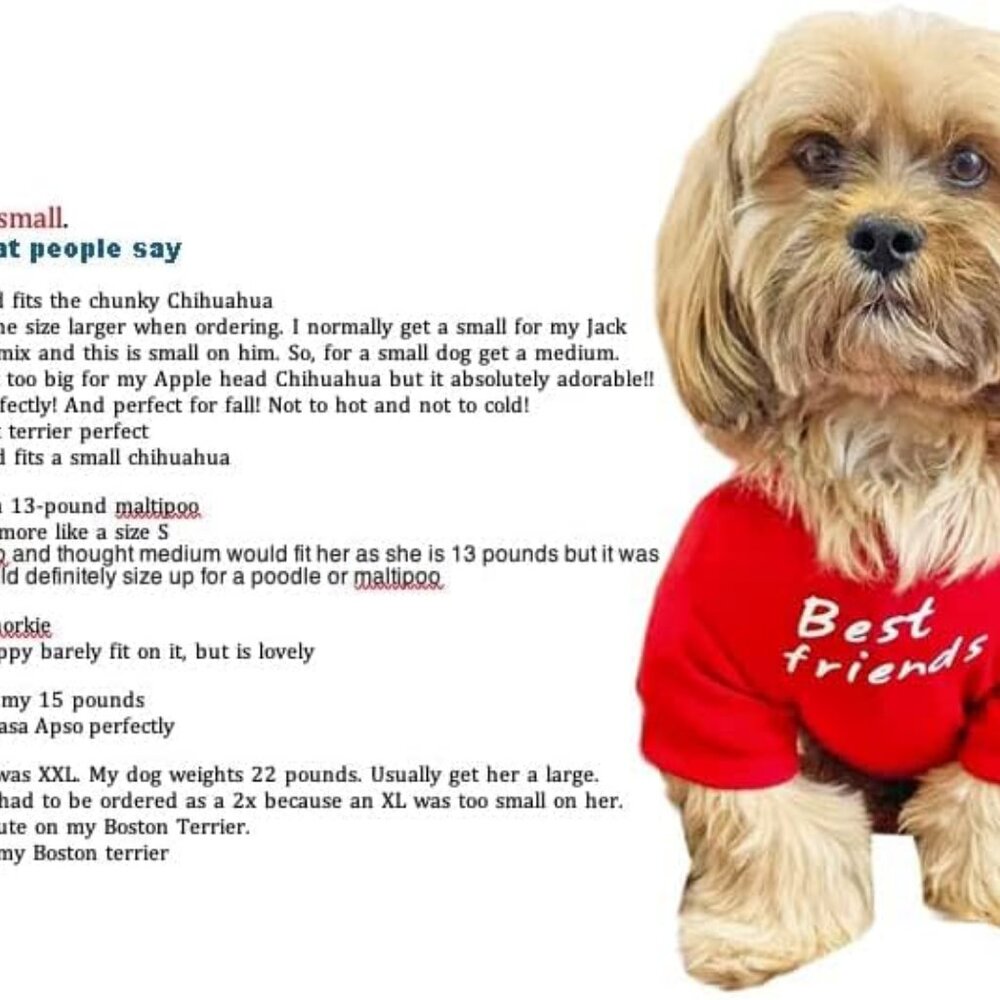 Cute Dog Clothes,Dog T Shirt for Medium Dogs.Dog Clothes for Small Dogs Girl Boy - Picture 3 of 6